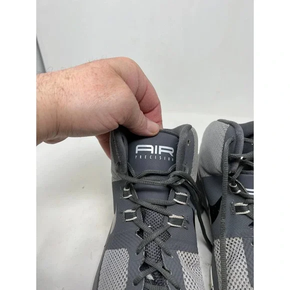 Nike Air Precision 898455-004 Gray Shoes - Picture 3 of 9